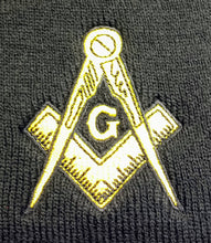Load image into Gallery viewer, Mason Freemason Masonic Beanie Winter Hat - Black