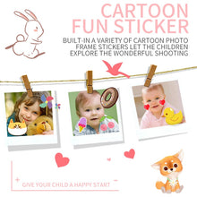 Load image into Gallery viewer, Child camera HD digital camera 2 inch cute cartoon Camera toys children birthday gift 1600w child toys Camera Point &amp; Shoot Cameras