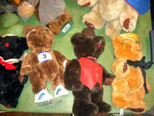 Load image into Gallery viewer, Vintage 1985 Jointed Teddy Bear Lot Jean Steele Original Kent Collectibles Reno Nv