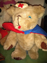 Load image into Gallery viewer, Vintage 1985 Jointed Teddy Bear Lot Jean Steele Original Kent Collectibles Reno Nv