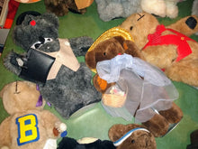 Load image into Gallery viewer, Vintage 1985 Jointed Teddy Bear Lot Jean Steele Original Kent Collectibles Reno Nv