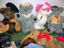 Load image into Gallery viewer, Vintage 1985 Jointed Teddy Bear Lot Jean Steele Original Kent Collectibles Reno Nv