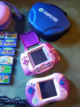 Load image into Gallery viewer, HUGE Wholesale Reseller lot Leapster LeapPad Leap Frog w/ cartridges, case, books, more!